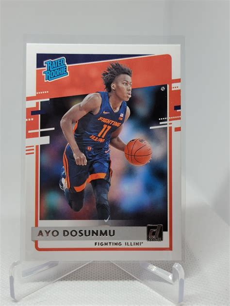 2021 22 Chronicles Donruss Draft Picks Ayo Dosunmu RC 44 B8B EBay