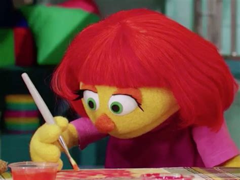 Woman With Hair Picture Of Elmo