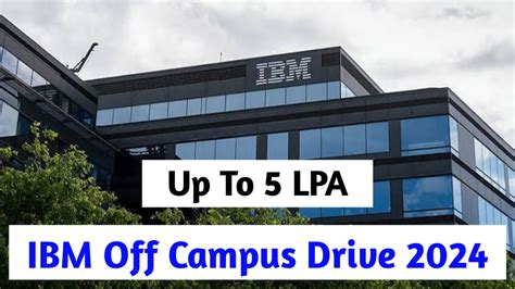 IBM Off Campus Hiring 2024 Hiring For Process Associate Freshers