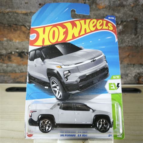 Jual Hot Wheels Silverado Ev Rst Reguler Card Shopee Indonesia