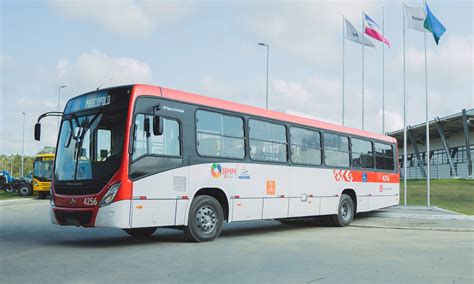 Marcopolo fornece 100 novos ônibus para o transporte urbano de Maceió