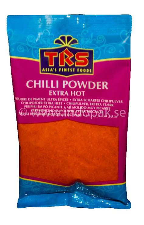 Indopak Köp TRS Chilli Powder Extra Hot Billigt pris kr kr