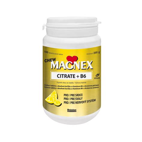 Magnex Citrate + B6 Chew – Magnex