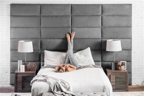 Изголовье кровати лофт - 41 фото