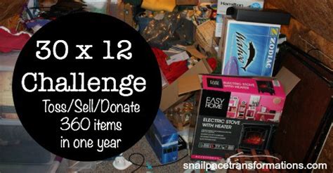 30 times 12 challenge - Snail Pace Transformations