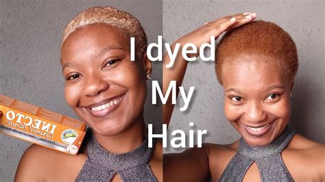 How To Dye Hair Caramel Blonde Ft INECTO Khenso N SA YOUTUBER YouTube