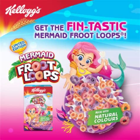 Kellogg S Mermaid Froot Loops 285g Limited Edition Lazada