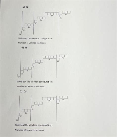 Solved Lab 5 - Electron Configuration Activity (10 points) | Chegg.com