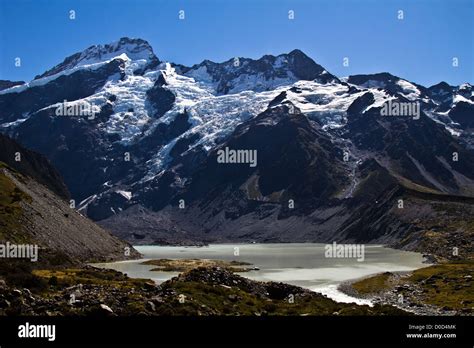 New Zealand Glacier Stock Photo Alamy