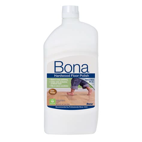 Bona® Hardwood Floor Polish Low Gloss Bona Us