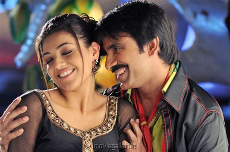 Kajal Agarwal Hot Ravi Teja Veera Movie New Pictures Cinindya