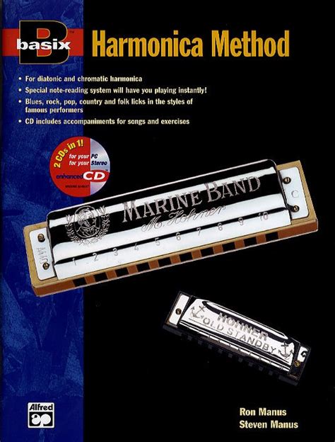 Basix Harmonica Method Instruction Book Wilson Music Harmonica