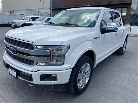 Ford Lobo Platinum Crew Cab 4x4 Usado 2018 Color Blanco Precio 768 000