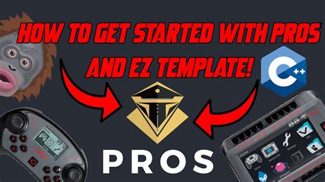 How To Get Started With Pros And Ez Template Vex Robotics 12350x