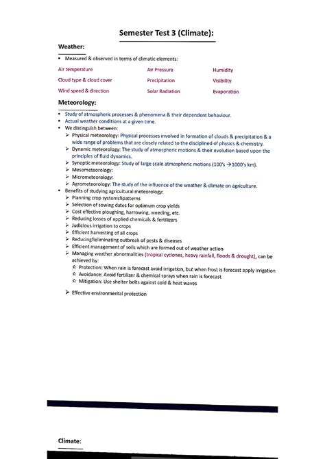 Climate - papers - SCCS1624 - Studocu