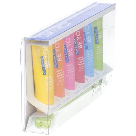 Curaprox® BE YOU mixed Set 6 Zahnpasten inkl. Zahnbürste 1 St - Shop ...