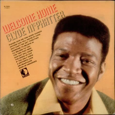 Clyde Mcphatter Welcome Home Us Vinyl Lp Album Lp Record