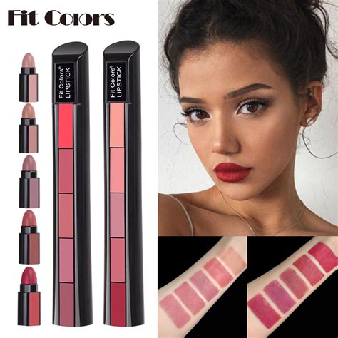 Jual Fit Colors In Lipstick Waterproof Lipstick Nude Warna Lipstik In Lipstik Matte