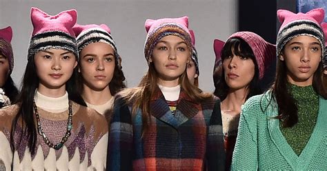 Missoni Grabs Back With Knitted Pink Pussy Hats In Milan