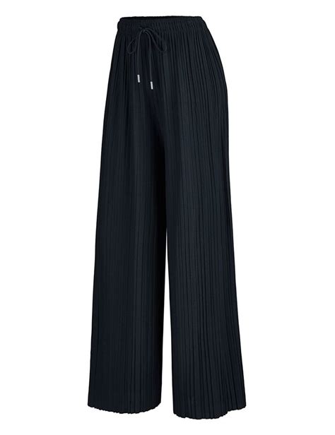 Stylish Womens Pleated Palazzo Pants