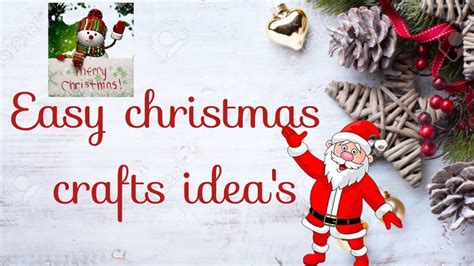 Christmas Crafts Last Minute Christmas Decorations Ideas