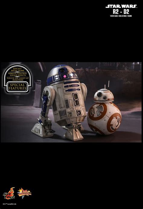 Hot Toy R2 D2 Hot Toys MMS404 Star Wars The Force Awakens 1 6th Scale Collectible