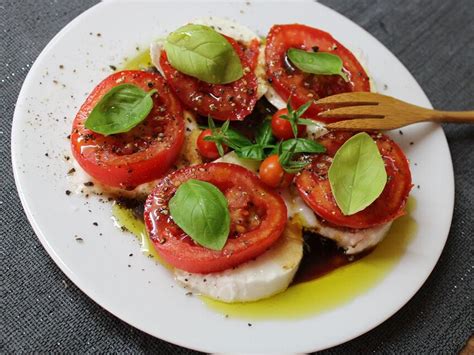 Warmer Caprese Salat Von Norsk Nusch Chefkoch