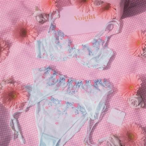 Valentina Voight Limited Edition Cherry Lingerie Set Depop