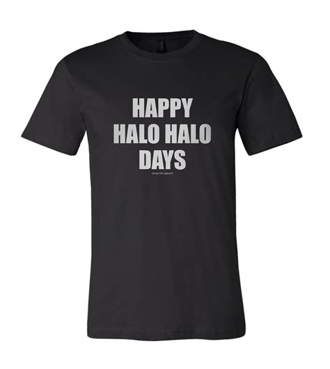 Happy Halo Halo Days Short Sleeve T Shirt Filipino Pinoy Etsy