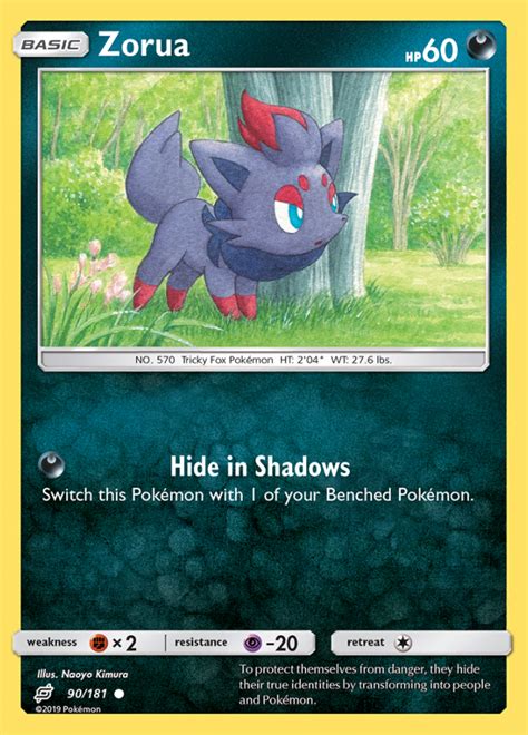 Zorua - Team Up - Common - Pokemon TCG - DigitalTQ