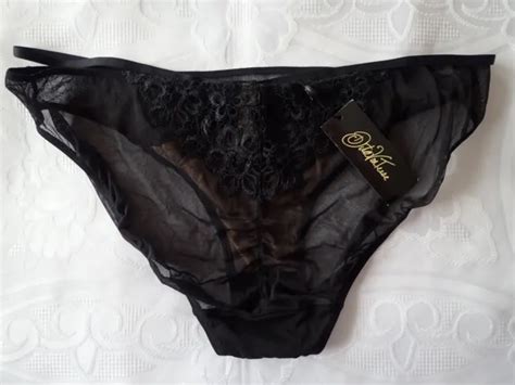 Dita Von Teese Dahlia Bikini In Size Colour In Black Picclick Au