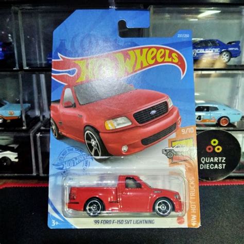 Jual Hot Wheels 99 Ford SVT Lightning Merah Gloss Shopee Indonesia