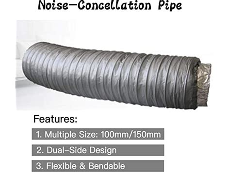 Low Noise Flexible Ventilation Ducting