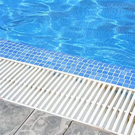 Pvc White Blue Polypropylene Swimming Pool Grating For Drain Cover