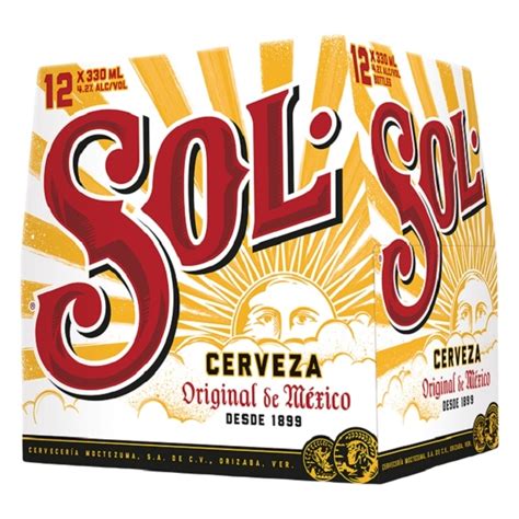 Big Barrel Online Liquor Store NZ Buy Sol Mexican Beer 12pk Bottles