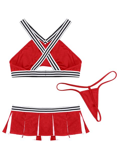 Sexy Women Lingerie Maid Waitress Servant Cosplay Costume Dress Apron Uniform Ebay