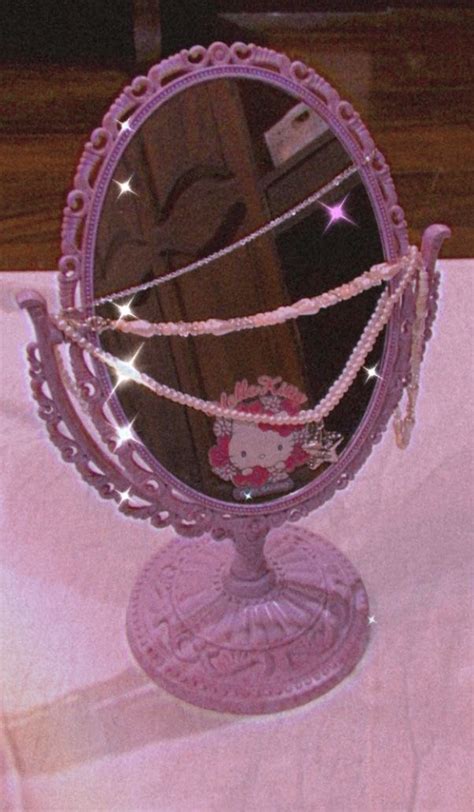 Hello kitty mirror💗 | Hello kitty, Mirror, Mirror table