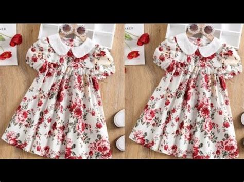 Very Easy Yoke Baby Frock Cutting And Stitching Baby Frock Cutting And