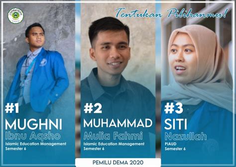 Pemilu Dema 2020 Sekolah Tinggi Agama Islam Darunnajah