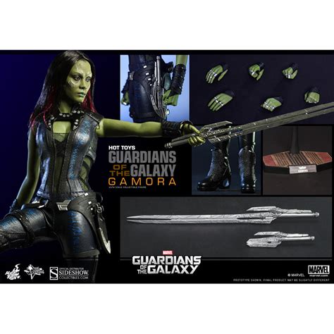 Gamora Figurine 1 6 12 Po Guardians Of The Galaxy Hot Toys MMS259