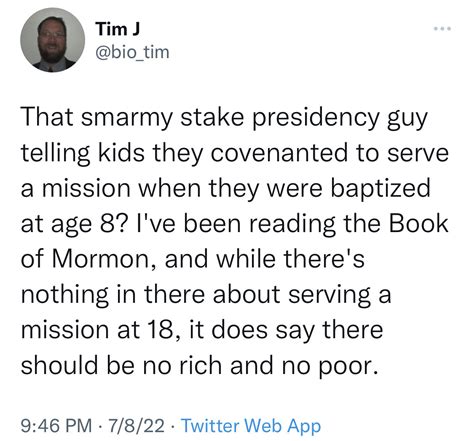 Nerdy Gay Mormon Have You Seen The Video From A Stake Conference