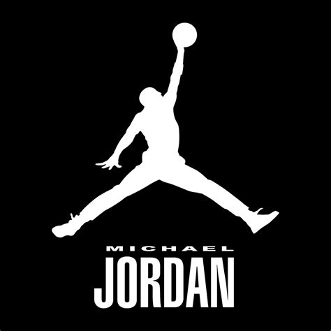 Michael Jordan Logo Black and White – Brands Logos