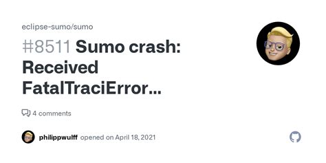 Sumo crash: Received FatalTraciError 'connection closed by SUMO ...