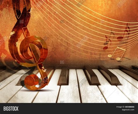 Music Background Piano Image & Photo (Free Trial) | Bigstock