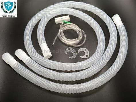 Medical Disposable Pvc Corrugated Anesthesia Breathing Circuit