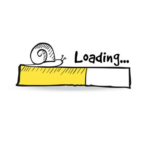 Slow Internet Connection Illustrations Royalty Free Vector Graphics