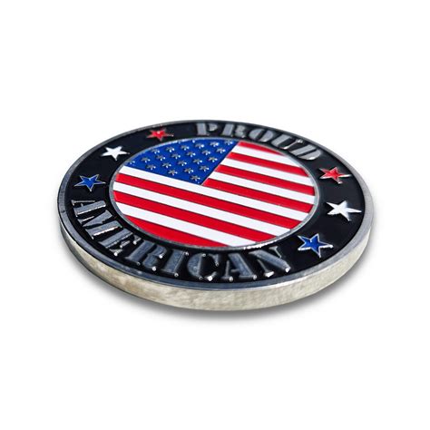 American Flag Challenge Coin