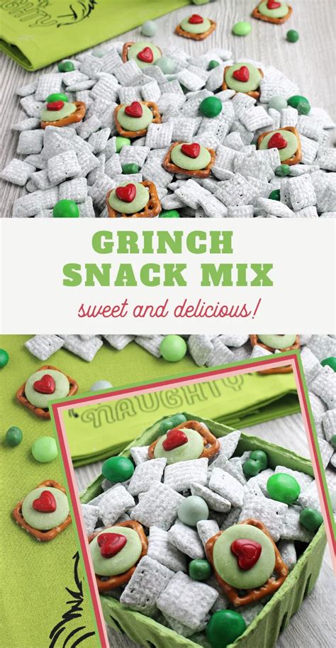 Grinch Snack Mix Recipe 3 Boys And A Dog