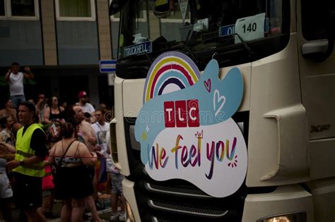 Participant Of Street Parade Of The Christopher Street Day Csd Gay Pride Lgbt Editorial