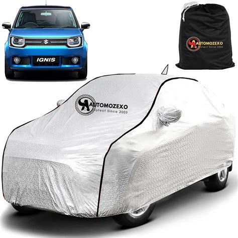 Automozexo Maruti Suzuki Ignis Cover Waterproof Uvray Dust Ding Outdoor